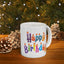 Birthday Mug - Happy Birthday Letter Candles