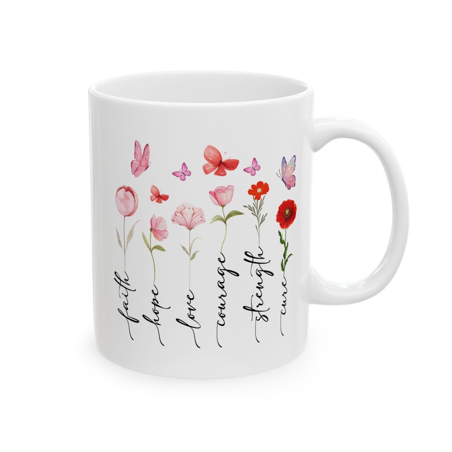 Religious Mug - Faith Hope Love