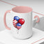 4th of July Mug - American Balloons