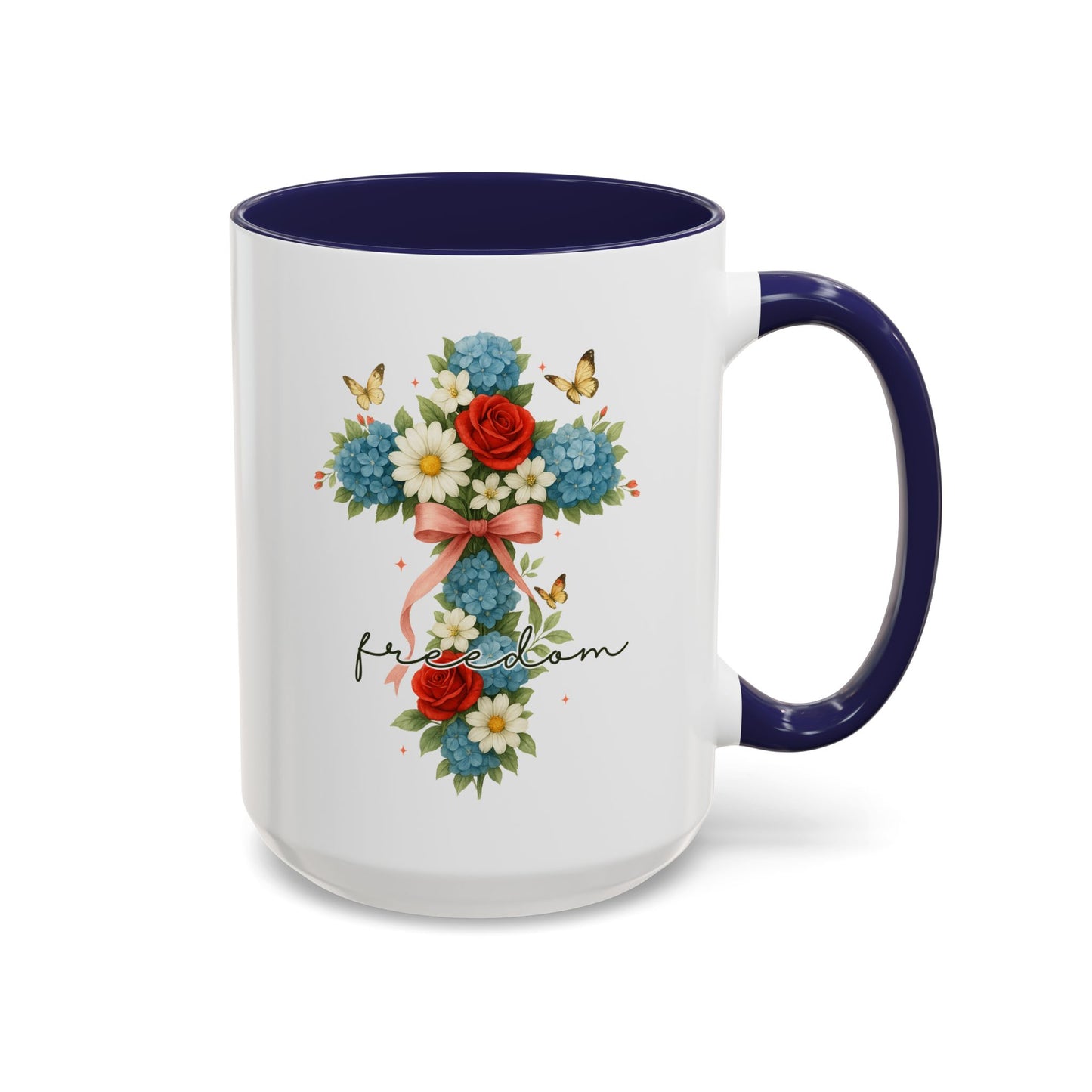 4th of July Mug - Freedom Cross