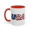 4th of July Mug - USA Flag