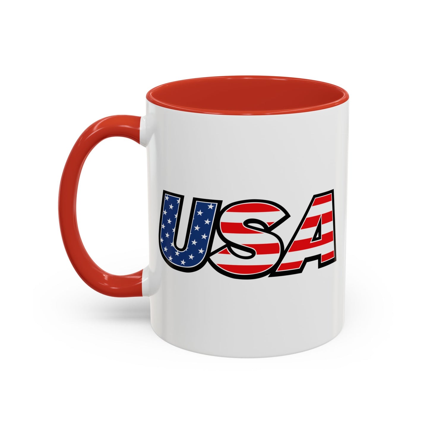 4th of July Mug - USA Flag