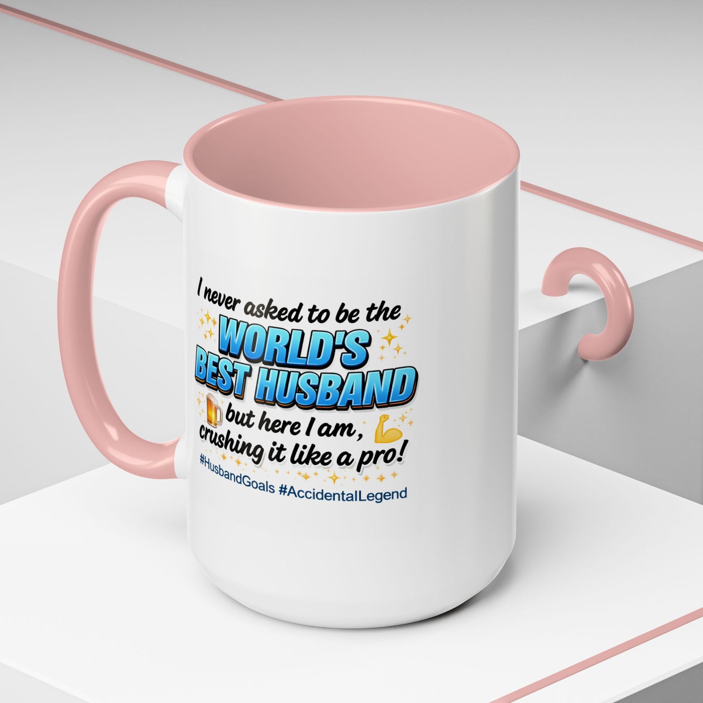 Anniversary Mug - I Never Asked To Be The World's Best Husband
