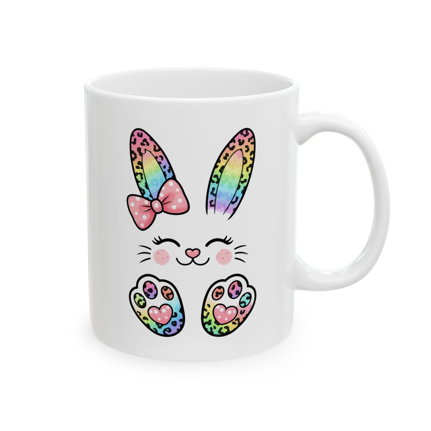 Easter Mug - Colorful Bunny