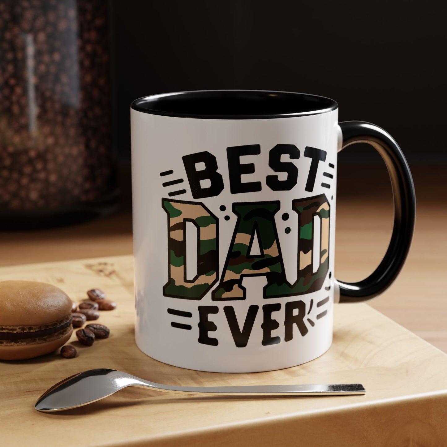 Father's Day Mug - Best Dad Ever Cammo