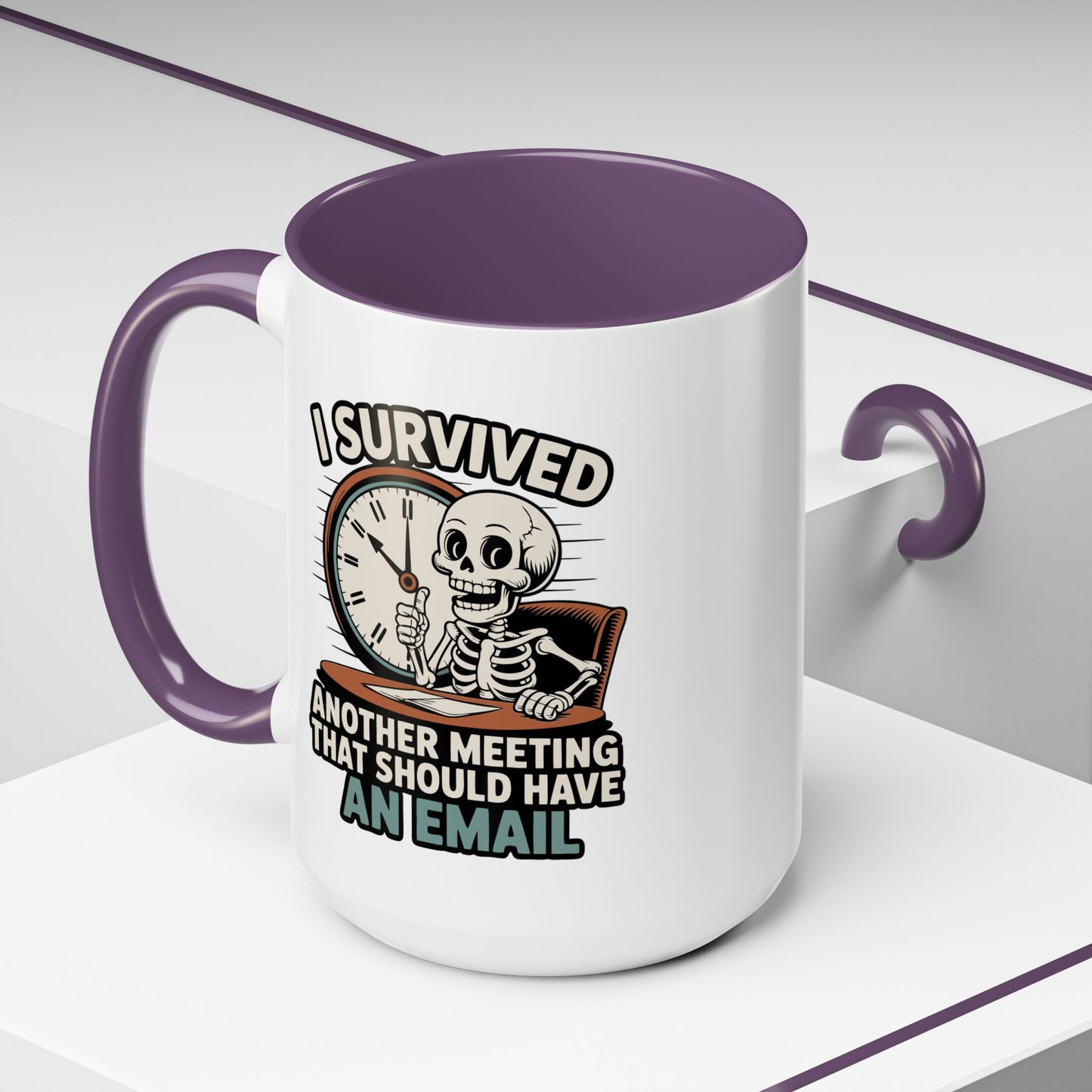 Office Mug - I Survived Another Meeting