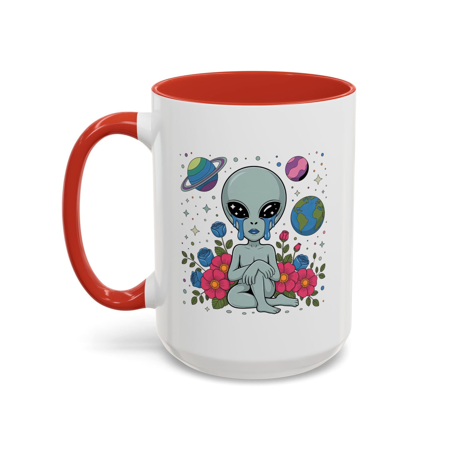 Alien Mug - Crying Alien