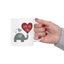 Valentine's Day Mug - Love You Tons Heart Elephant