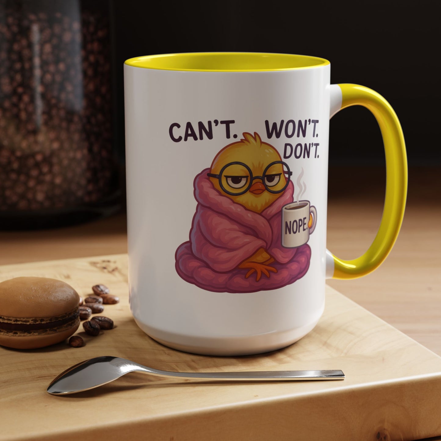 Office Mug - Can't Won't Don't