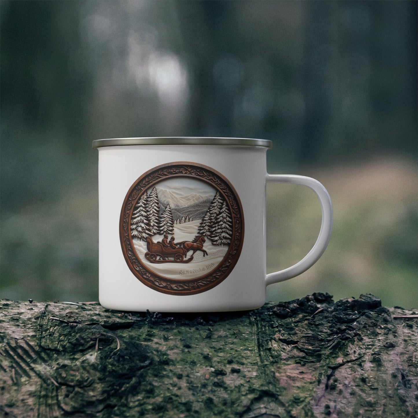 Christmas Mug - Christmas Sleigh Plaque