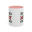 Christmas Mug - Ho Ho Ho Merry Christmas Green & Red Text 2