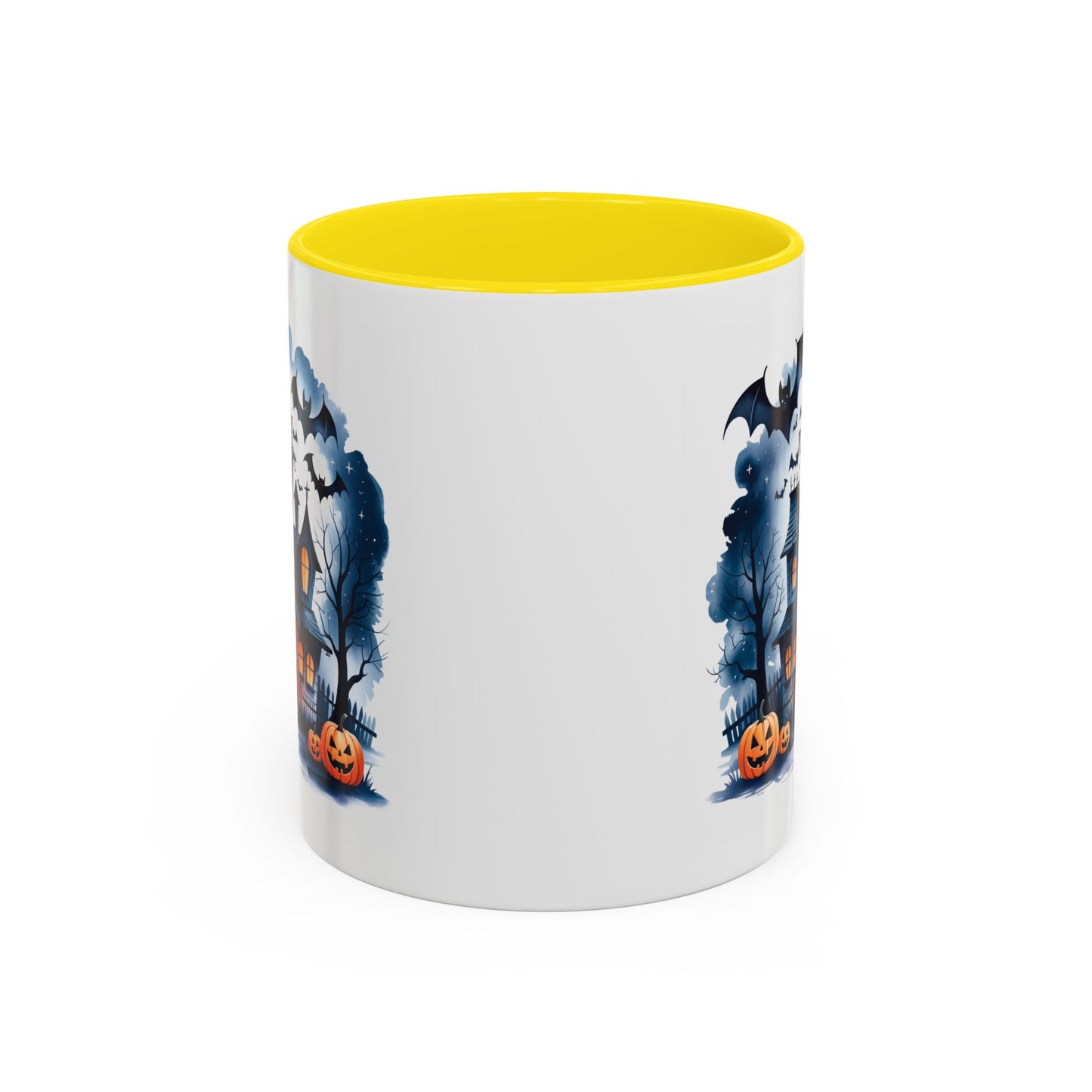 Halloween Mug - Bat Ghost House