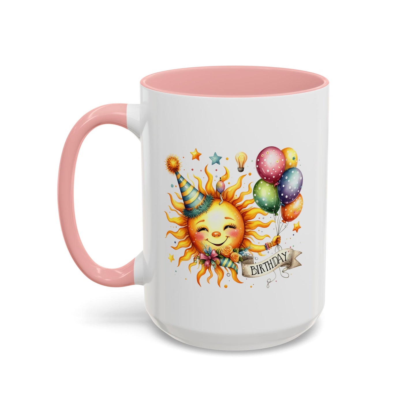 Birthday Mug - Happy Birthday Sun