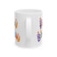 Birthday Mug - Happy Birthday Letter Candles