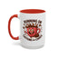 Humor Mug - Running On Caffeine and Chaos