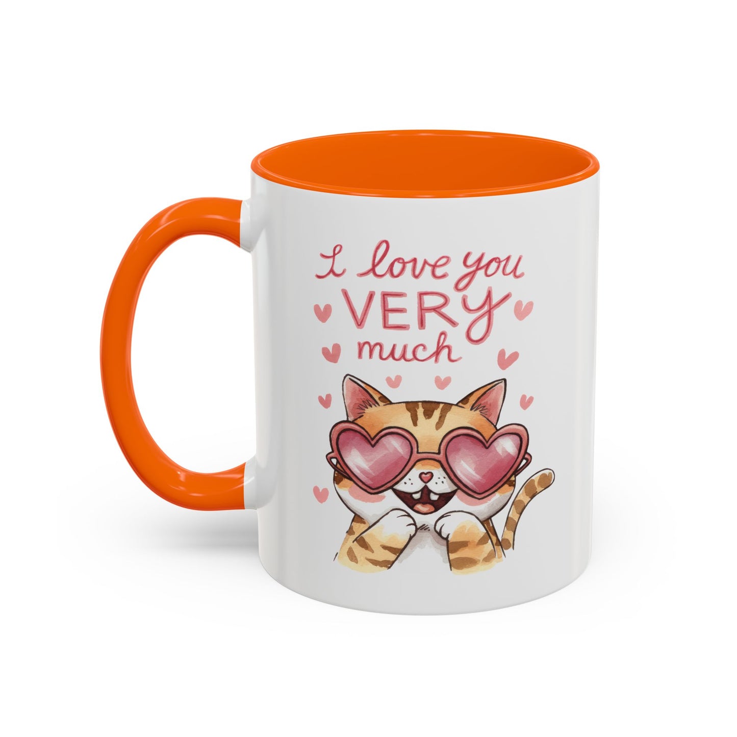 Valentine's Day Mug - I Love You Cat