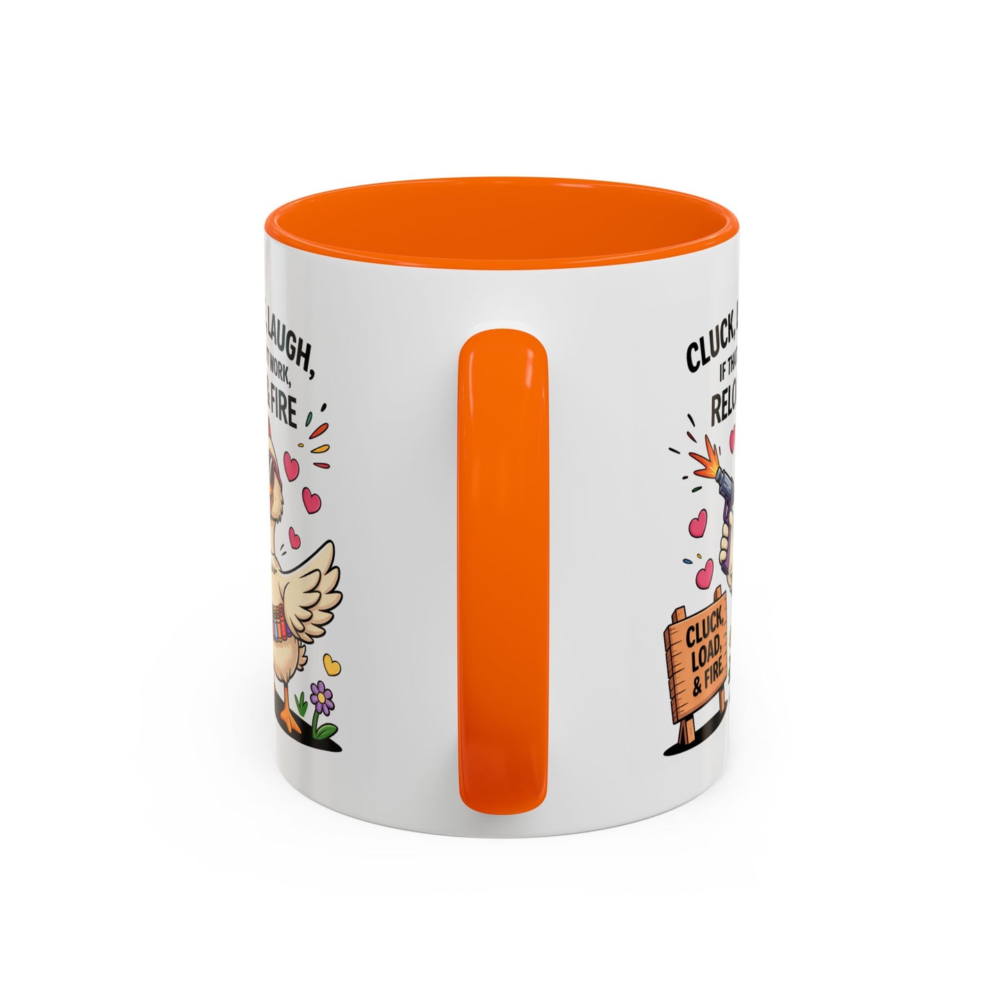 Adult Mug - Cluck Love Laugh