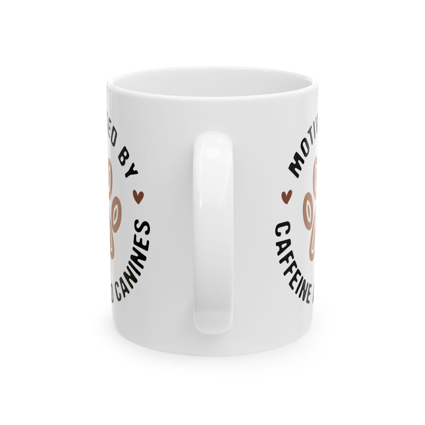 Animal Mug - Motivated By Caffeine and Canines