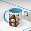 Christmas Mug - Red and Green Snowman