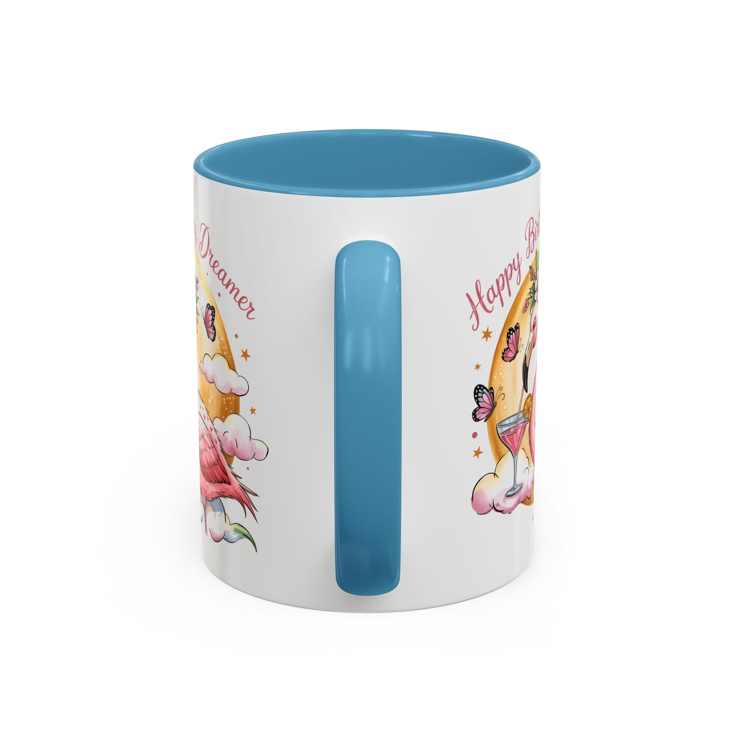 Birthday Mug - Pink Flamingo