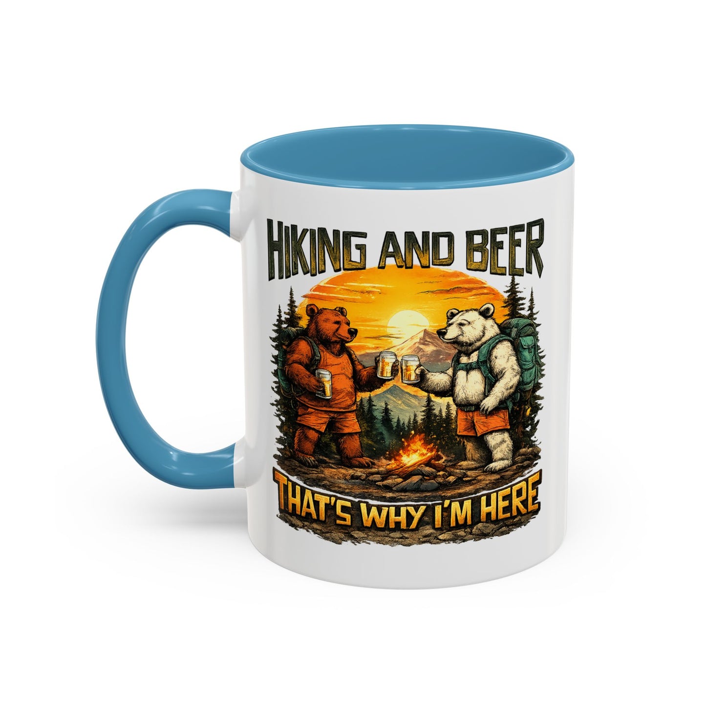 Humor Mug - Hiking and Beer