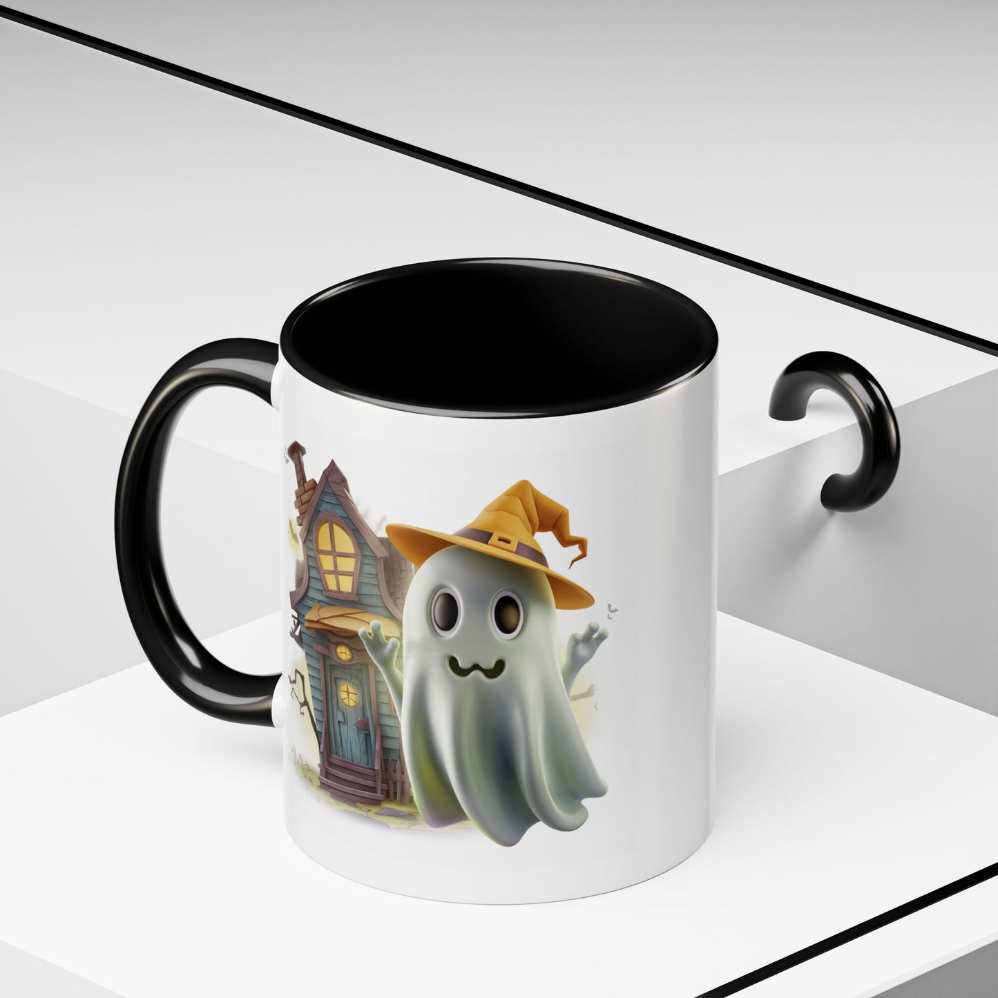 Halloween Mug - Spooky Ghost House