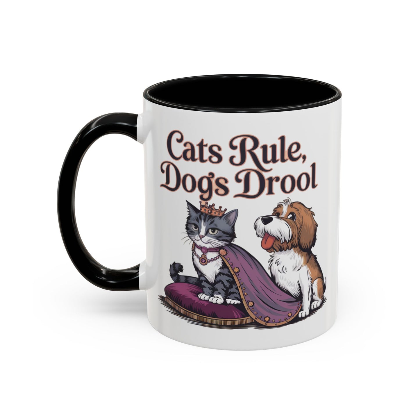 Animal Mug - Cats Rule Dogs Drool