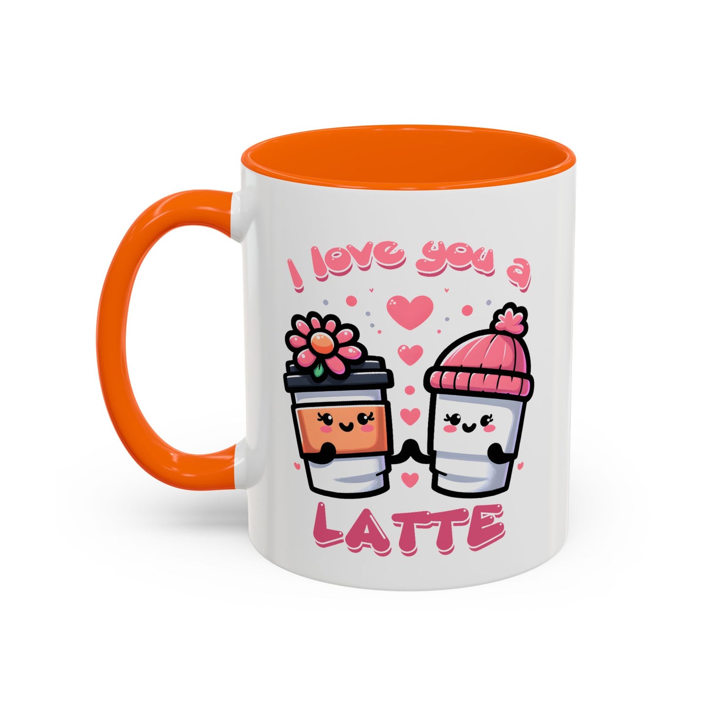 Valentine's Day Mug - I Love You A Latte Cute