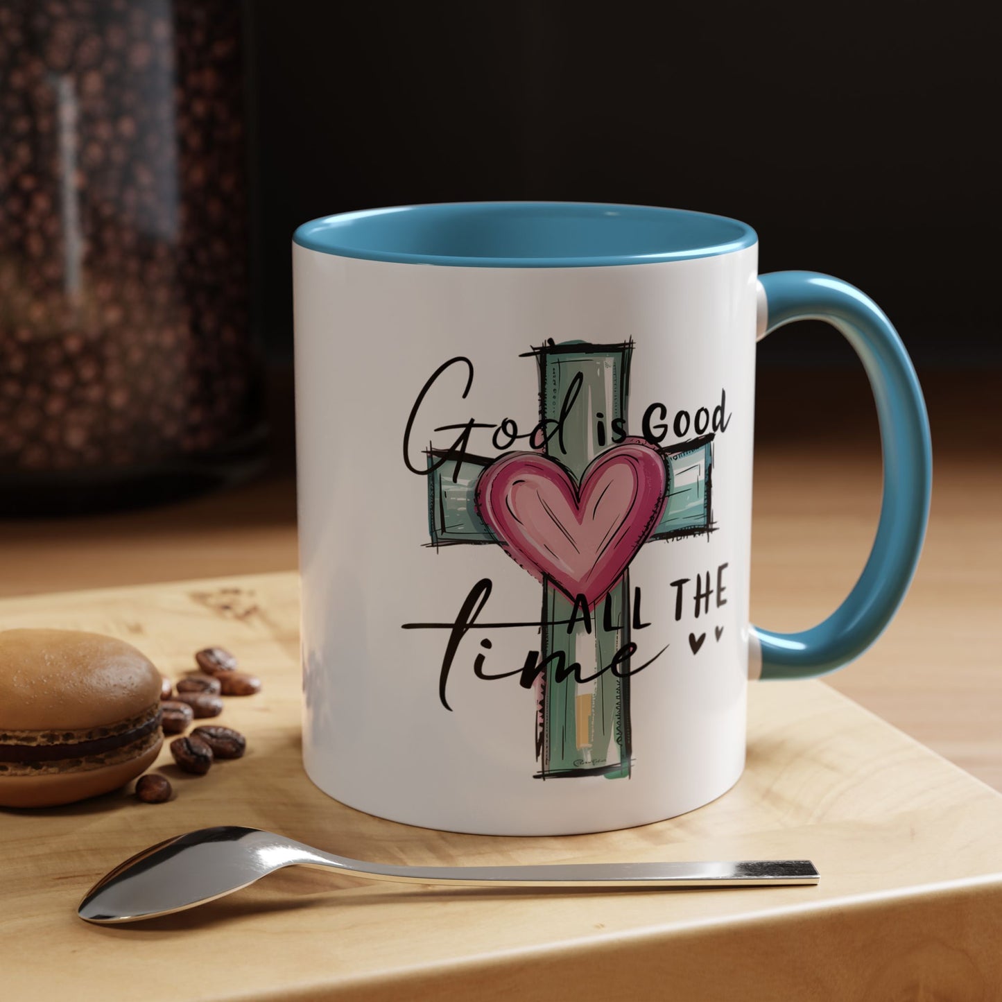 Religious Mug - God Is Good Cross
