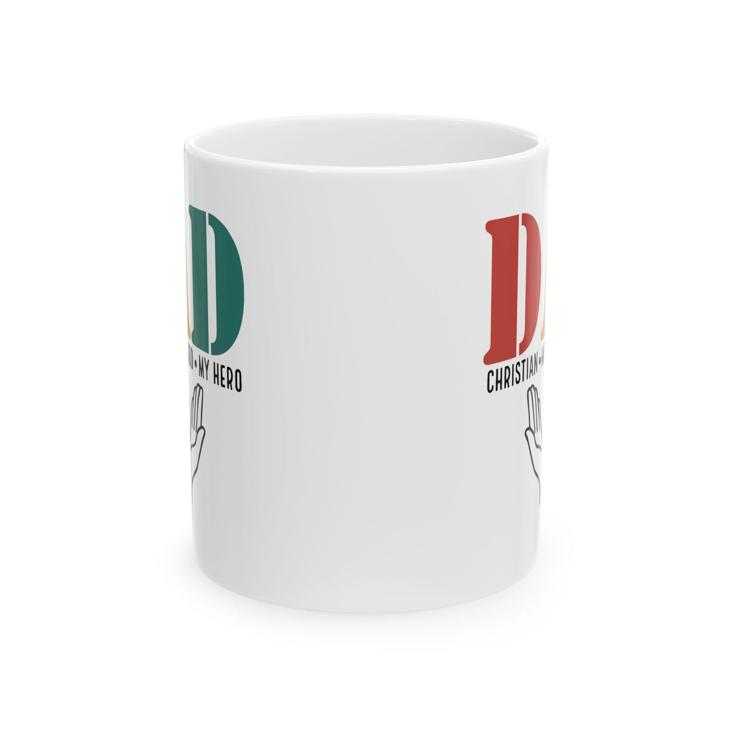 Father's Day Mug - Dad Man Of God