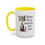 Humor Mug - Strong Coffee Brightens Your Mood