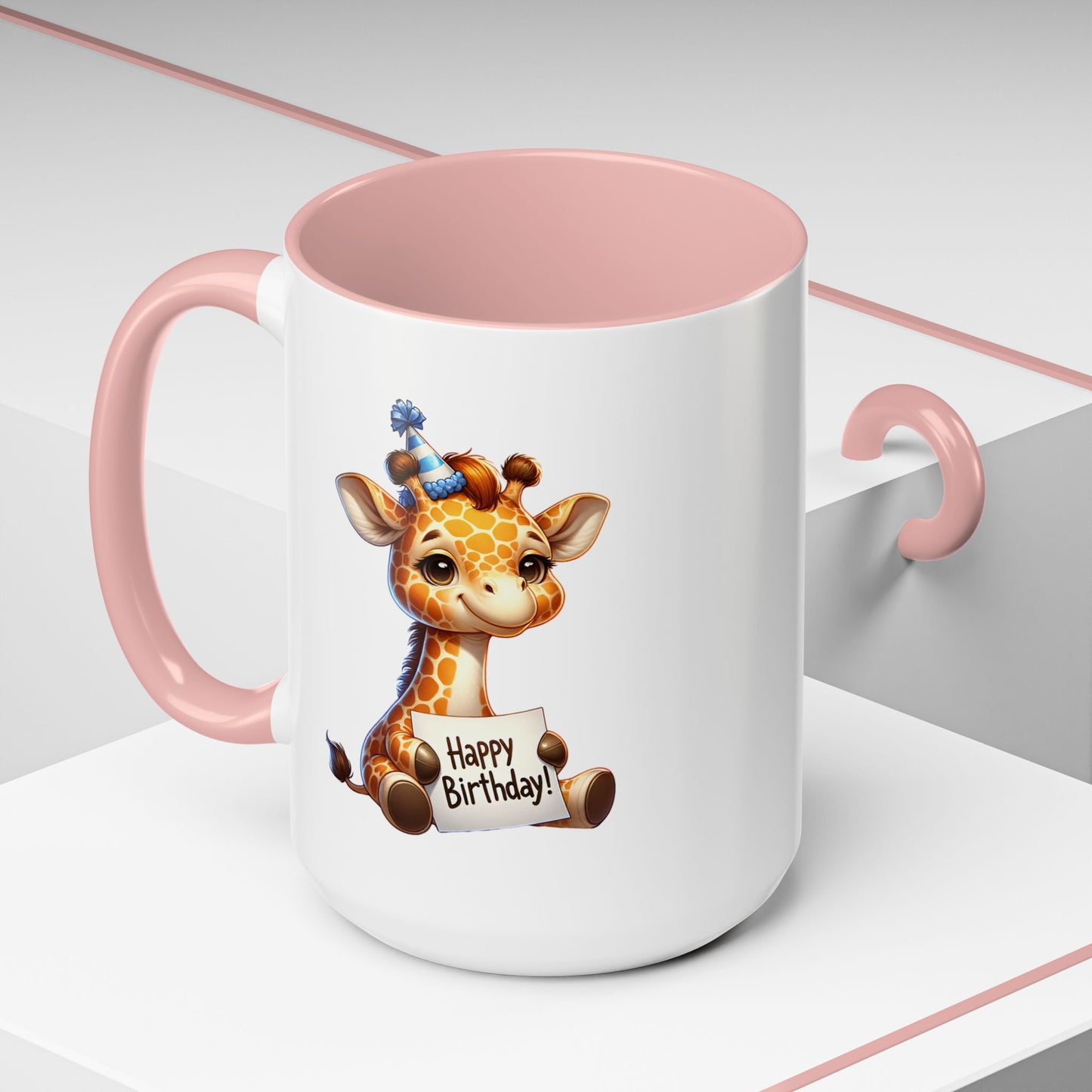 Birthday Mug - Giraffe Clipart
