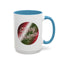 Christmas Mug - Merry Christmas White and Red Text Decoration