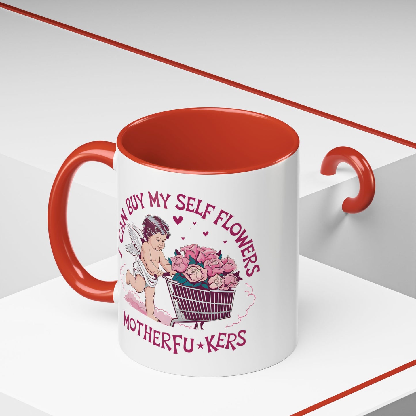 Adult Mug - I Can Buy My Self Flowers