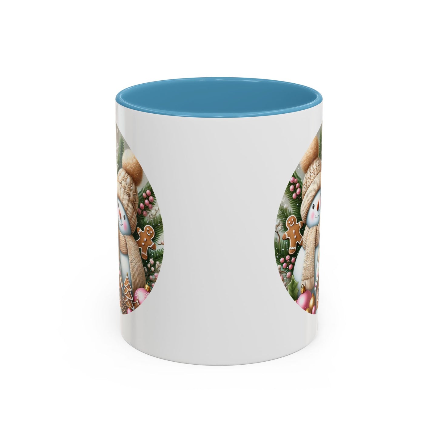 Christmas Mug - Gingerbread Snowman Family