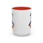 4th of July Mug - Happy 4th of July Flag Lips