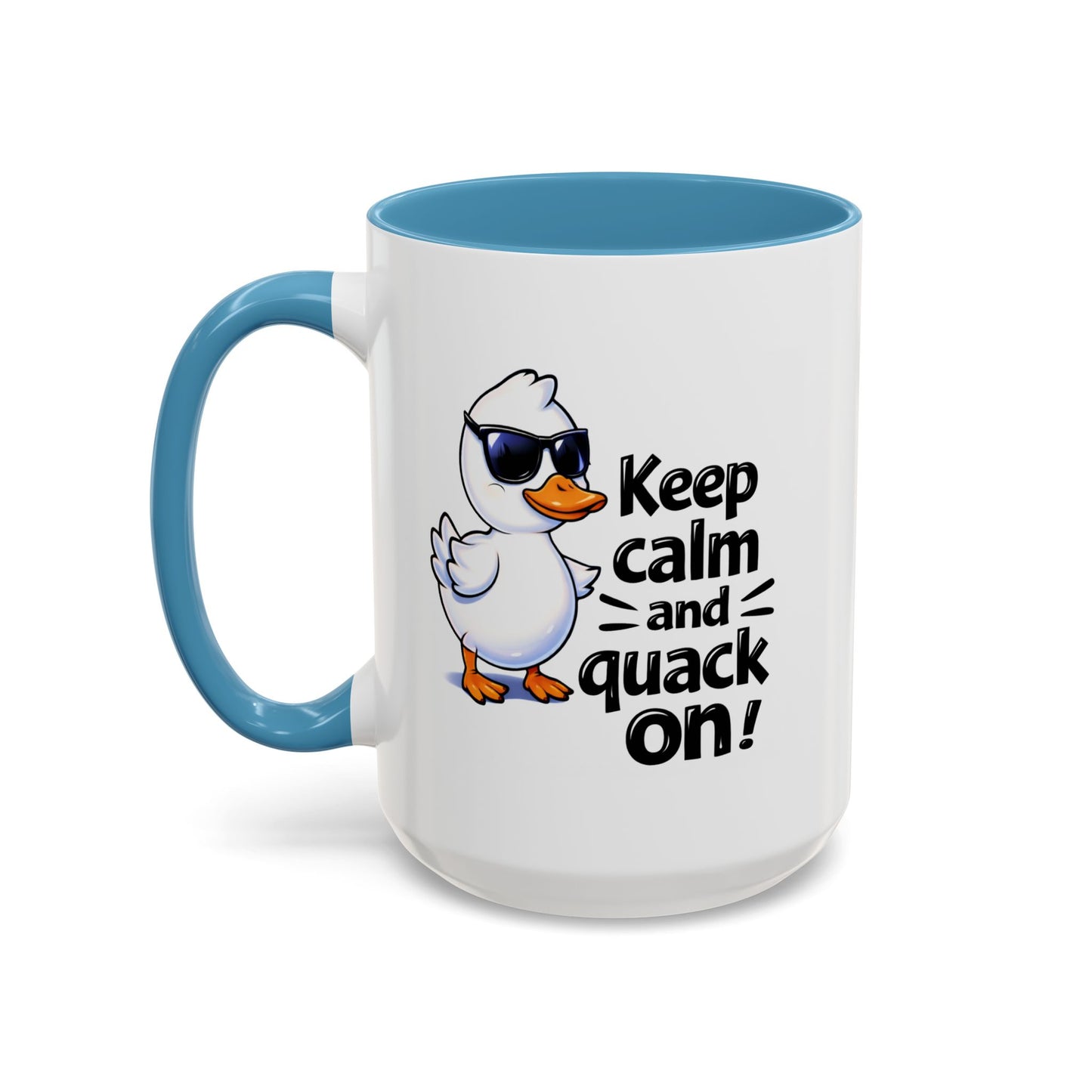 Wellness Mug - Keep Calm And Quack On