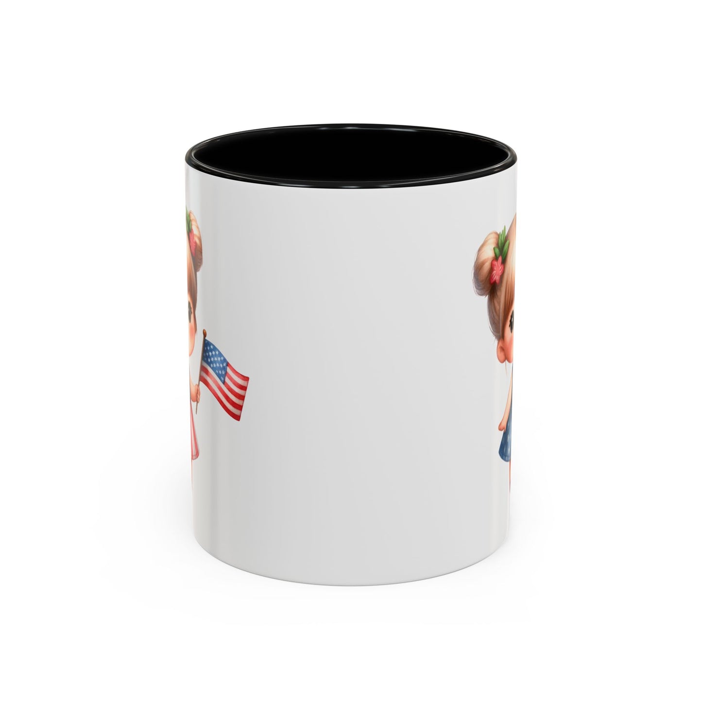 4th of July - American Girl Flag