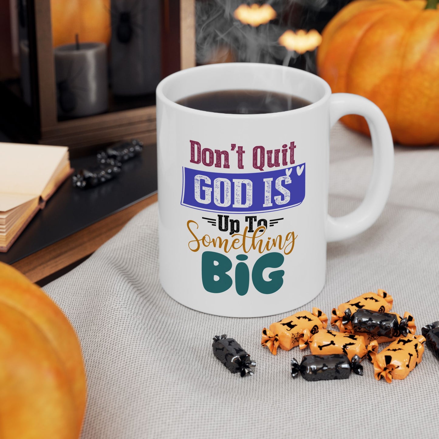 Religious Mug - Don't Quit