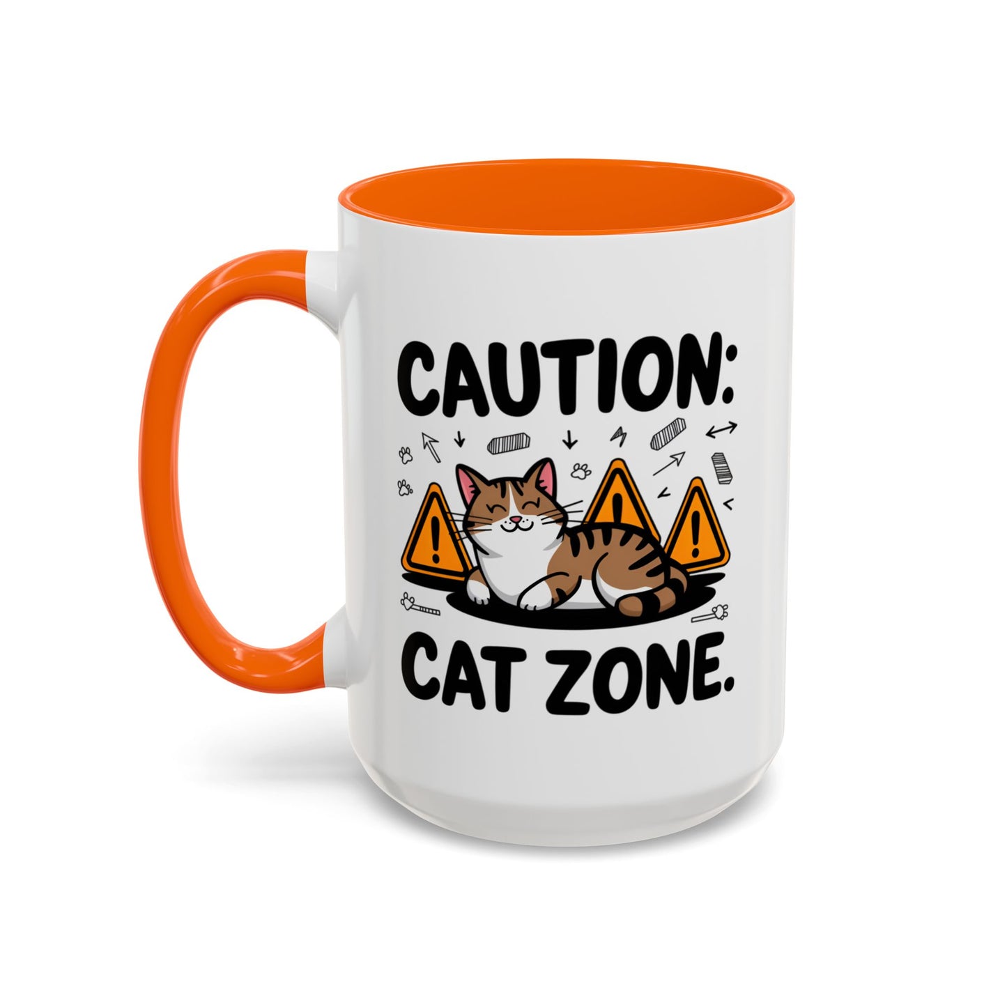 Animal Mug - Caution: Cat Zone