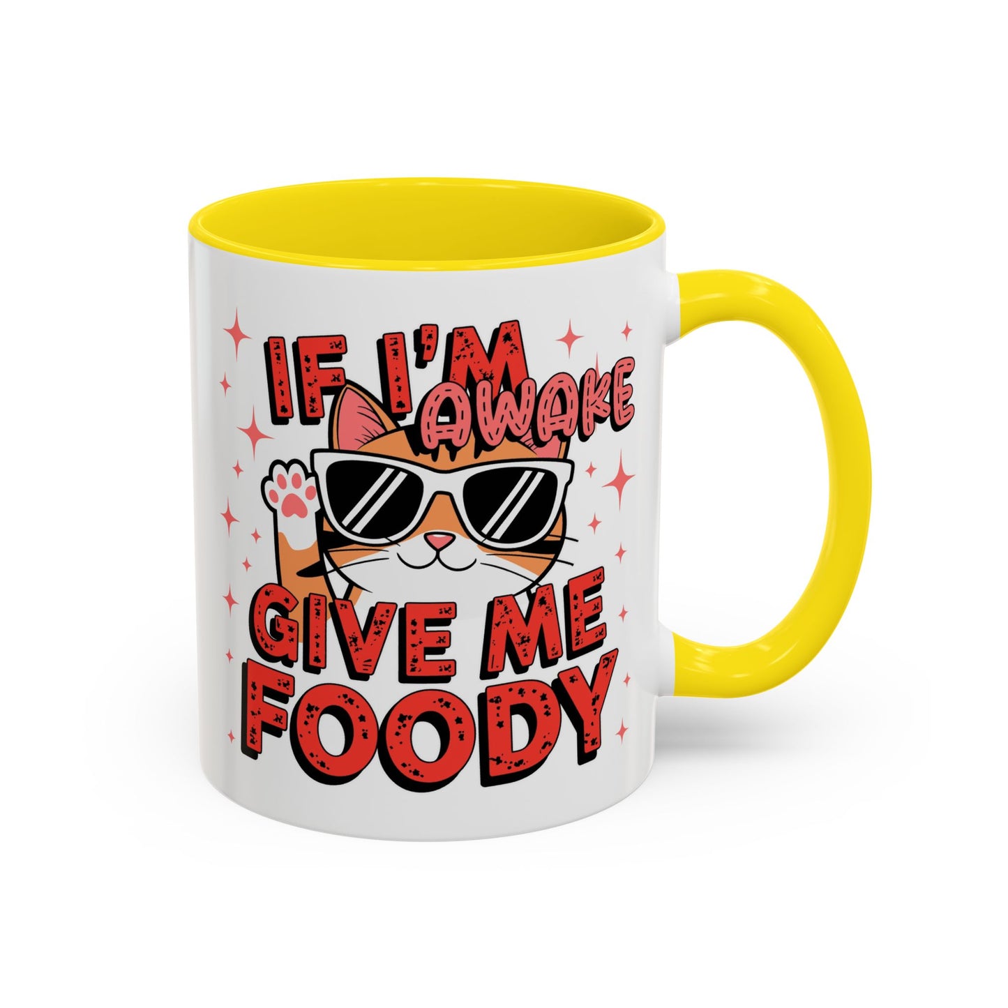 Animal Mug - If I'm Awake Give Me Foody