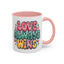 Anniversary Mug - Love Always Wins