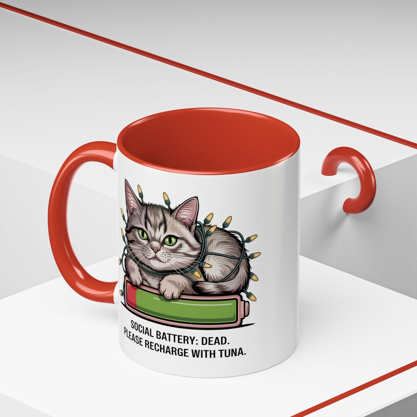 Animal Mug - Social Battery