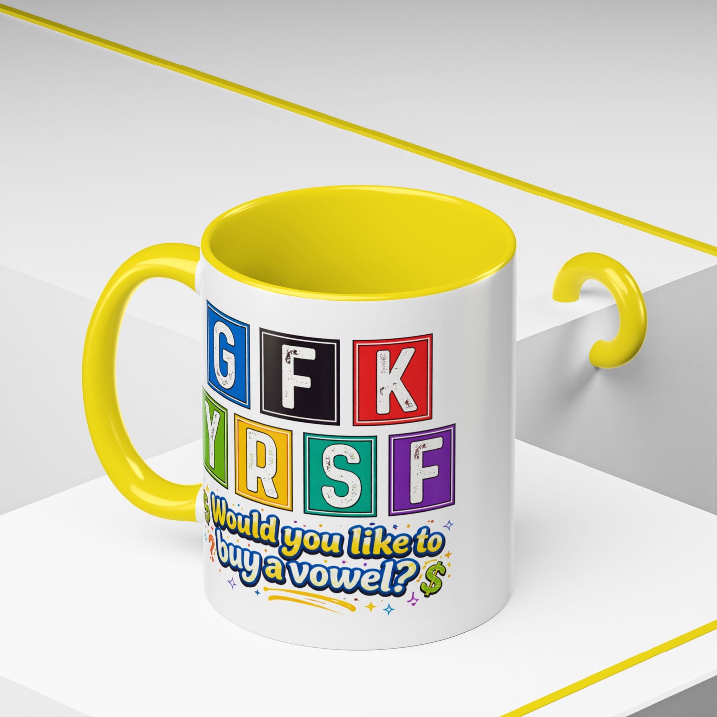 Humor Mug - Buy A Vowel
