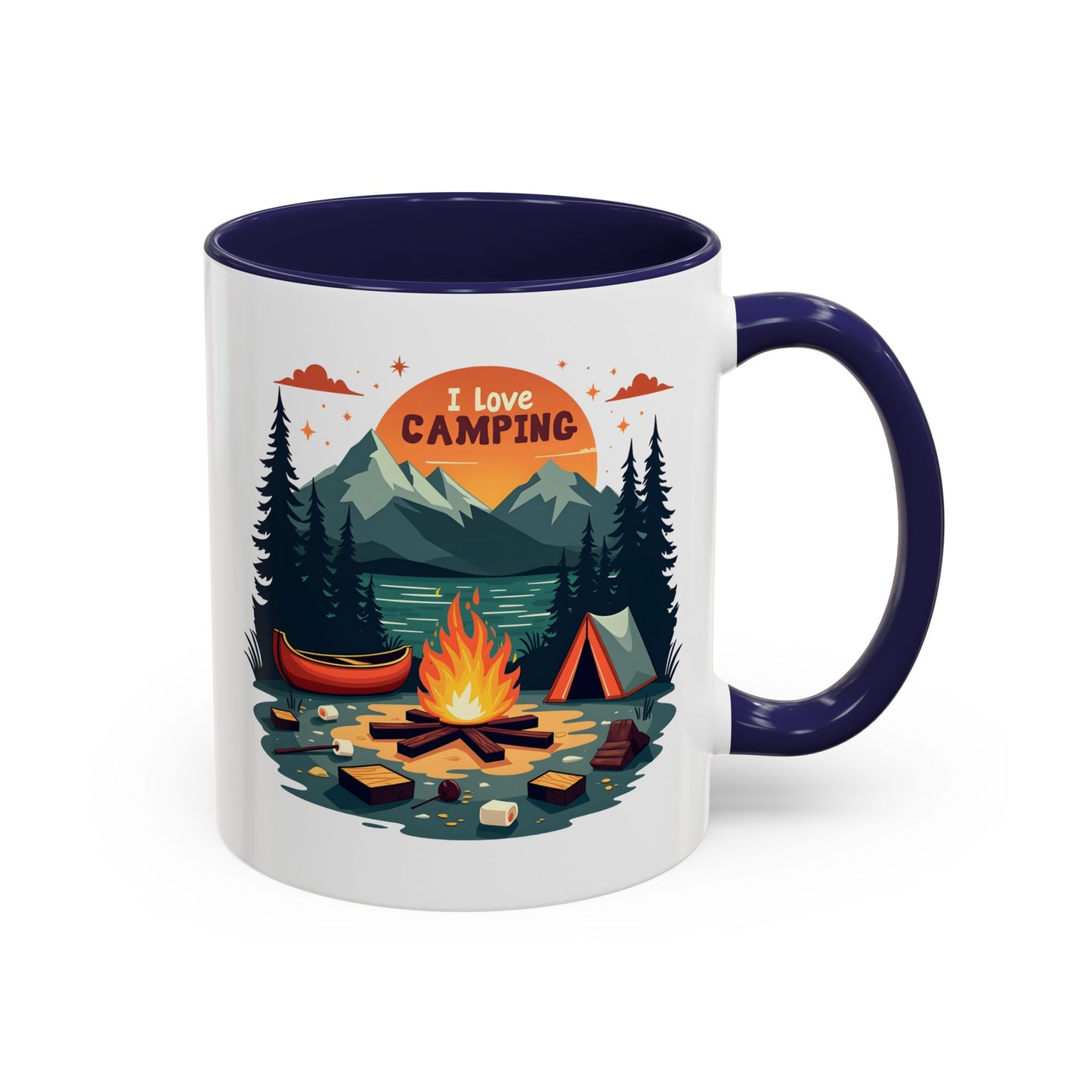Adventure Mug - I Love Camping