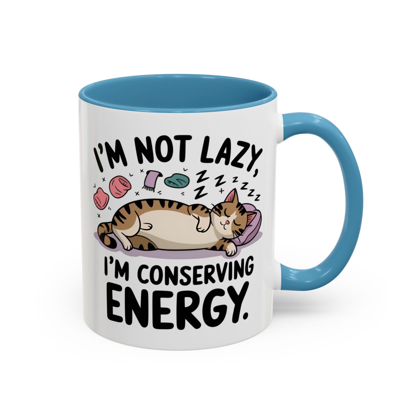 Animal Mug - I'm Not Lazy I'm Conserving Energy