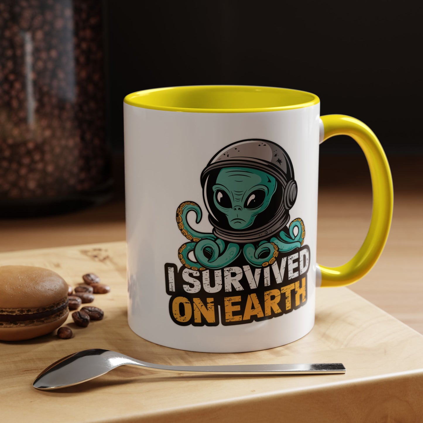 Alien Mug - I Survived On Earth