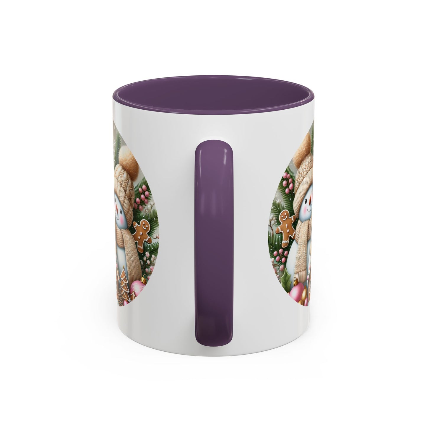 Christmas Mug - Gingerbread Snowman Family