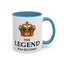 Office Mug - The Legend Has Retired