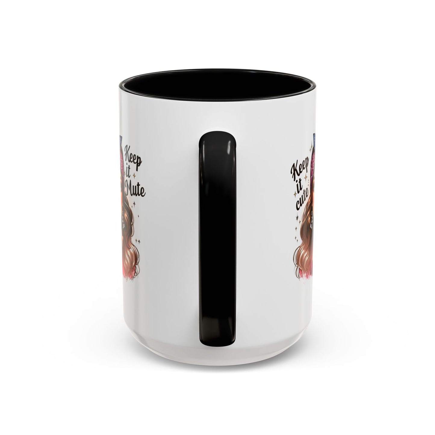 Humor Mug - Keep It Cute Keep It Mute